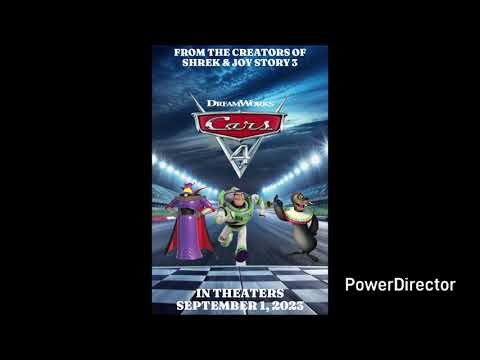 Cars 4 (2023; Universal/DreamWorks AU) Poster