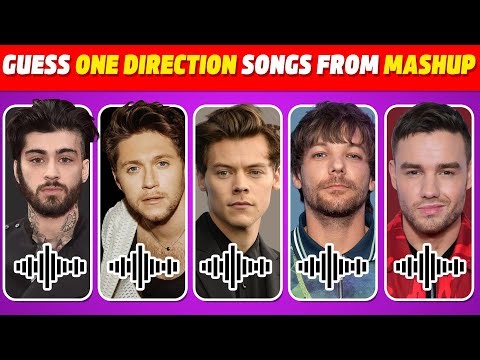 Guess One Direction songs from mashup of two songs | Guess the song quiz Directioners Song Quiz 2025
