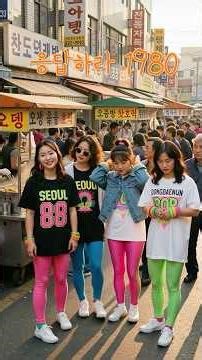 [타임슬립 80년대 한국] 동대문 패션·학생운동·광주 열기부터 88올림픽 환호까지! 잊힌 추억을 AI로 생생 재현한 5분 감성 여행 🇰🇷✨