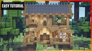 ⚒️ Minecraft: Fisherman's House with Interior | Easy Tutorial Minecraft Map