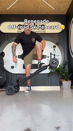 Ultimate Off-road Skateboard 😮‍💨💨 . . . #skate #skateboard #skating #offroad | Evolve Skateboards