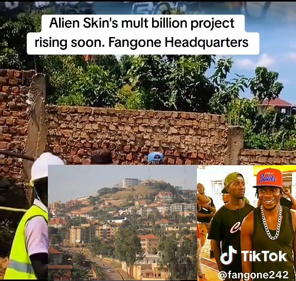 Alien Skin's country house will be the most biggest house in uganda built on a hill.#alienskinug #fyp #fangoneforest #fangonesoldier