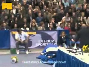 Gymnast Jump FAIL