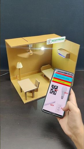 Home Automation Working Model #robotics #robot #homeautomation #automation