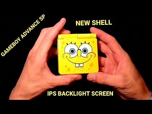 Gameboy Advance Sp Ips Screen and new Shell