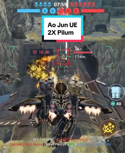 Chiến thuật Ao Jun trong War Robots: Hướng dẫn hiệu ứng nổ