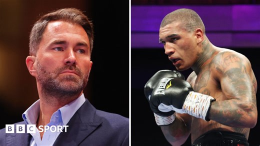 Conor Benn: Eddie Hearn says Benn leaving for Zuffa Boxing is a "dagger in the heart"