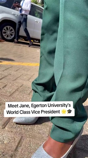 Egerton University Vice President Jane — World-Class Student Leader