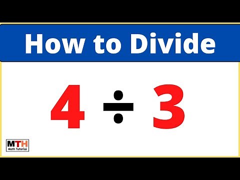 4 divided by 3 (4÷3) | Value of 4/3 | Long Division