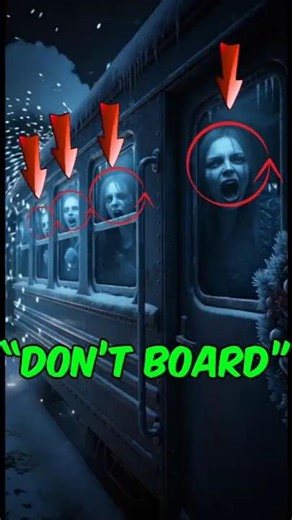 The Ghost Train of Christmas Night #horror