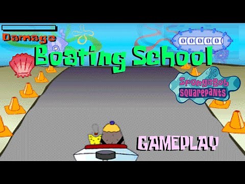 SpongeBob SquarePants: Boating School Gameplay