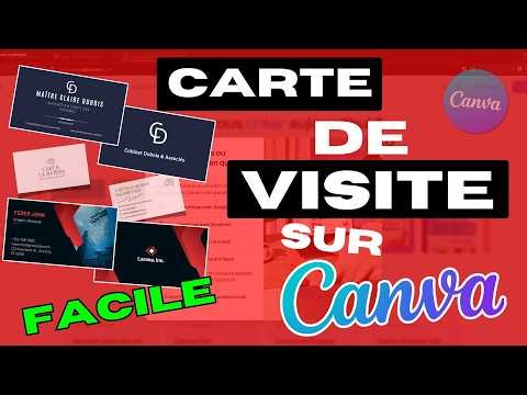 Comment Faire des Cartes de Visite Gratuitement