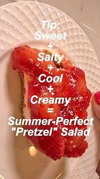 Summer-Perfect Pretzel Jello Salad #comfortfood #cookingtips #easyrecipes #jello