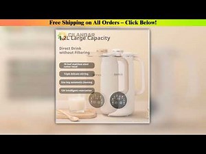 2025 Mini wall breaking machine multi-function household full-automatic small soybean milk machine