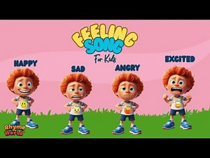 Feelings Song for Kids | Learn Emotions – Feeling Down, Sad, Happy, Angry, Excited | Kids Song