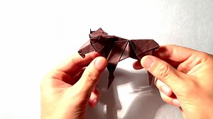 【Madiyar Origami】麋鹿折纸教程 Origami Moose_哔哩哔哩_bilibili