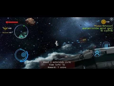 Astro Busters (-by Astrobuster Studios) - free offline arcade game for Android and iOS - gameplay.