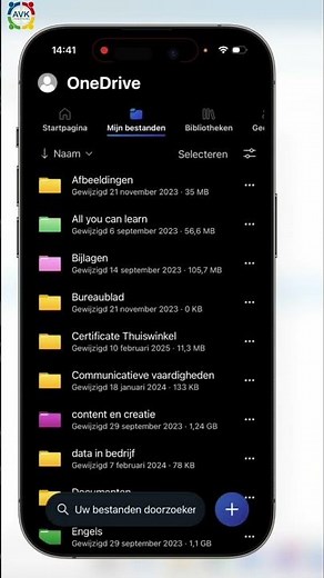 Easily view your OneDrive files on your mobile! #microsoft #digitallyvital #tips #onedrive