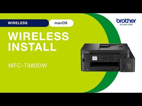 MFCT980DW wireless setup - Mac