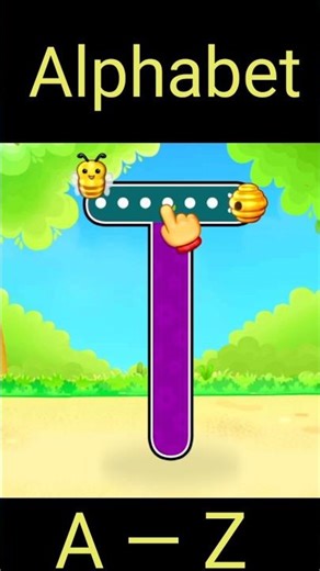 ABC' Alphabet - T For Title #abcd #shorts #nurseryrhymes #abcd