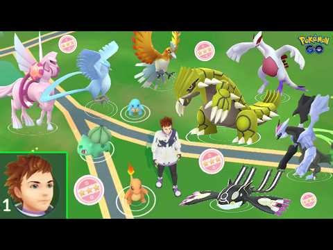 From Level 1 Catching Gen 1 Shiny & Hundo Legendaries to Gen 5 in Pokemon GO