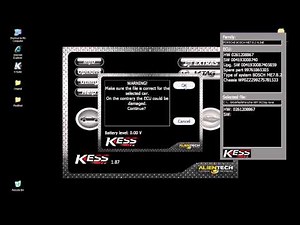 Kess v2 writing by topgear tuning