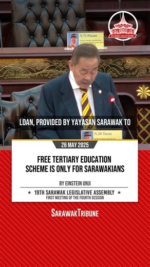Free Tertiary Education Scheme (FTES) is only available for Sarawakians and is offered in certain Sarawakian-owned higher institutions namely Swinburne University of Technology Sarawak, Curtin University of Malaysia, University of Technology Sarawak and i-CATS University College. Minister of Education, Innovation and Talent Development Datuk Seri Roland Sagah Wee Inn said the scheme will focus on undergraduate degree students first. “The scheme will focus on undergraduate students who are studyi