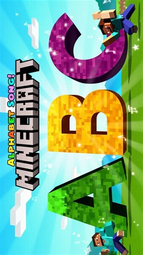 Abc Fam on Instagram: "Minecraft Alphabet Song 🔤🎮 | ABC Song 🎮🔤 Let’s learn the alphabet the Minecraft way! This fun and exciting Minecraft Alphabet Song for Kids teaches all 26 letters from A to Z with words and characters straight from the world of Minecraft. From Alex and Blaze to Wither, XP Orb, and Zombie, each letter of the alphabet connects to something cool inside the game. Perfect for young Minecraft fans who are learning English, ABCs, or just want to have fun while exploring their