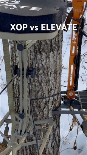XOP vs ELEVATE hunting gear. #deerhunting #treestand #archery