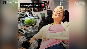Grandma Goes Viral for getting First Tattoo at 82