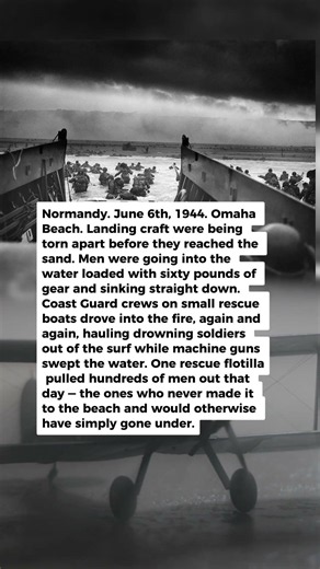 1 Man Swam Out to a Sinking Landing Craft Again and Again | Military History Talks