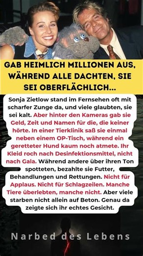 Sonja Zietlow und das Herz hinter der harten Stimme Narbed des Lebens