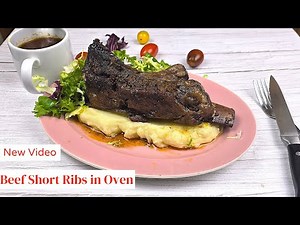 Oven-Baked Short Ribs: Easy Fall-Off-The-Bone Recipe