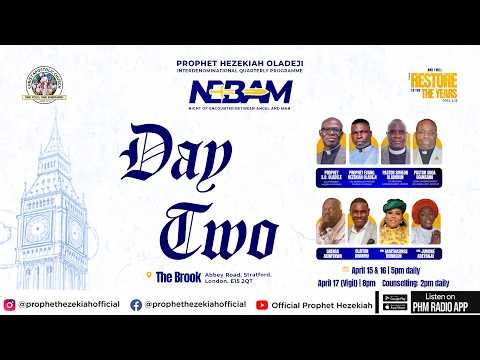 NIGHT OF ENCOUNTER BETWEEN ANGEL AND MAN (NEBAM 2026 – LONDON) || DAY 2