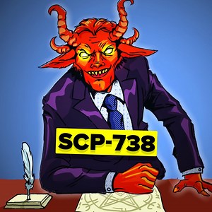 SCP-738 is a Keter Class anomaly also known as The Devil's Deal. SCP 738 consists of a matched set of mahogany furniture including a desk, a straight-backed chair, and an ornate throne-styled office chair. When someone sits down in SCP738 someone that only they can see will appear in front of them, and offer them a deal that they likely can't refuse... This video, being derived from http://www.scpwiki.com/scp-738 and released under Creative Commons Sharealike 3.0. | SCP Declassified