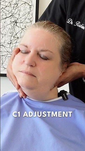Cracky to Clunk: C1 Atlas & Sacrum Adjustment! #chiropractic #shorts ​⁠@DrRahim