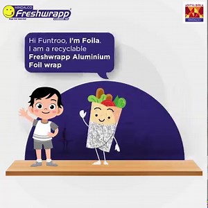 Bringing to you an easier way to learn how to dispose aluminium foils, the right way. #RecycleRight #Freshwrapp #Ecowrap #Recyle #Foils #RecycleReuse #Ecofriendly #ReuseReduceRecycle #AluminiumFoil #Hindalco | Freshwrapp
