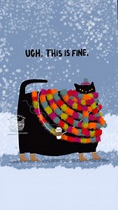 So they're predicting 19"-24" of snow here in Maryland on Sunday. 🫠 That's fun. Maybe we can build a chonky snowcat! #cat #snowstorm #kilkennycatart | Ryan Conners - Kilkennycat Art