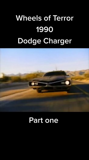 Classic 1990 Dodge Charger Movie Car in Action