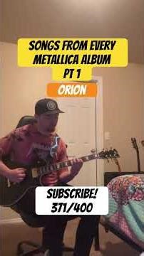 Songs from every Metallica album! #viral #subscribe #metallica