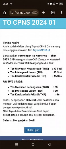 Tryout CPNS on TikTok