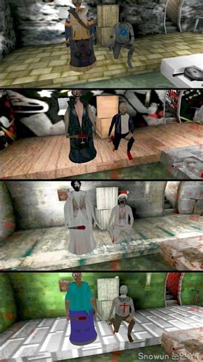 Bad Ending | Granny 2 Yandu's Story vs Rock Star Life vs House of Slendrina vs Minecraft Granny
