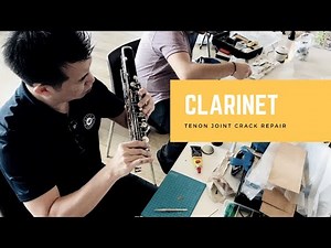 Clarinet Repair: Tenon Joint Crack Repair (How To)