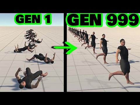 AI learns to WALK 3D (Part 2)