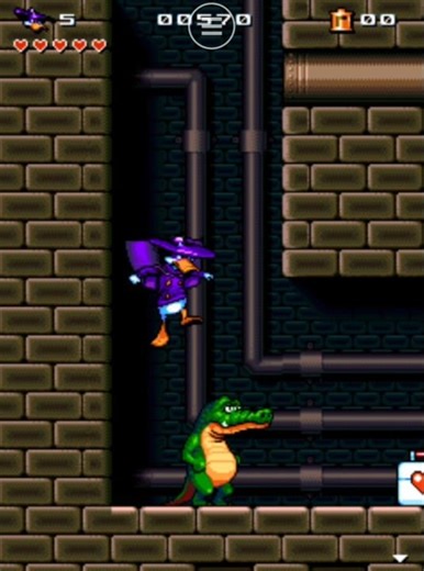 DARKWING DUCK - LEVEL 9 [NO DAMAGE] (JAVA GAME)