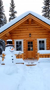 59K views · 2.2K reactions | Would This Cabin Be Your Dream Spot During a Snowstorm? As snow falls harder, the cabin becomes the perfect winter shelter — warm light inside, white silence outside. The storm turns the world soft and peaceful, making the cabin feel even cozier. Ideal for moody winter lovers, snowy weather content, and off-grid cabin inspiration. | Mountain Cabin | Facebook