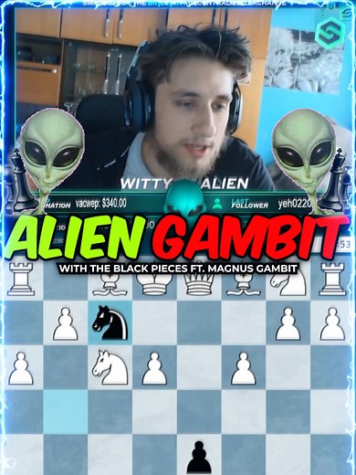 Alien Gambit: A Chess Strategy for Black Pieces