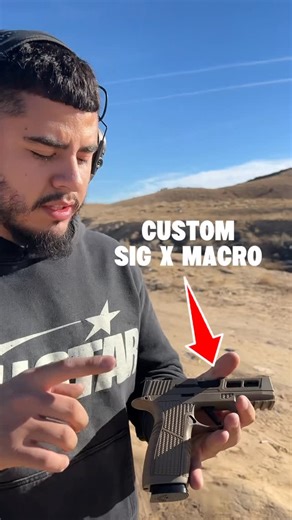 Civilian Spec Ops on Instagram: "Custom Sig X Macro W/ Zaffiri Slide & Tyrant CNC Frame #guns #youtube #gunrange #sigxmacro #sigsauer"