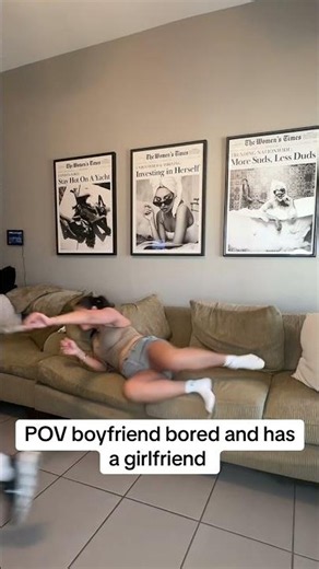 POV boyfriend bored and has a girlfriend