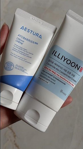 illiyoon ceramide vs. Aestura Cream - New Formula of Viral Korean skin barrier repairing moisturizer